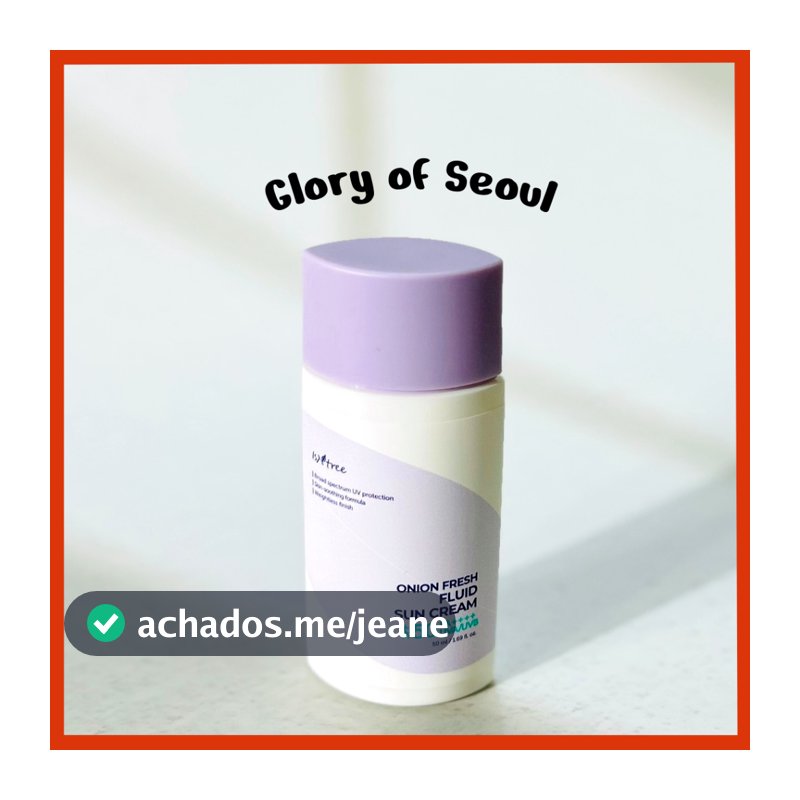 Isntree cebola fresca de líquido solar SPF50 PA ++++, 50ml