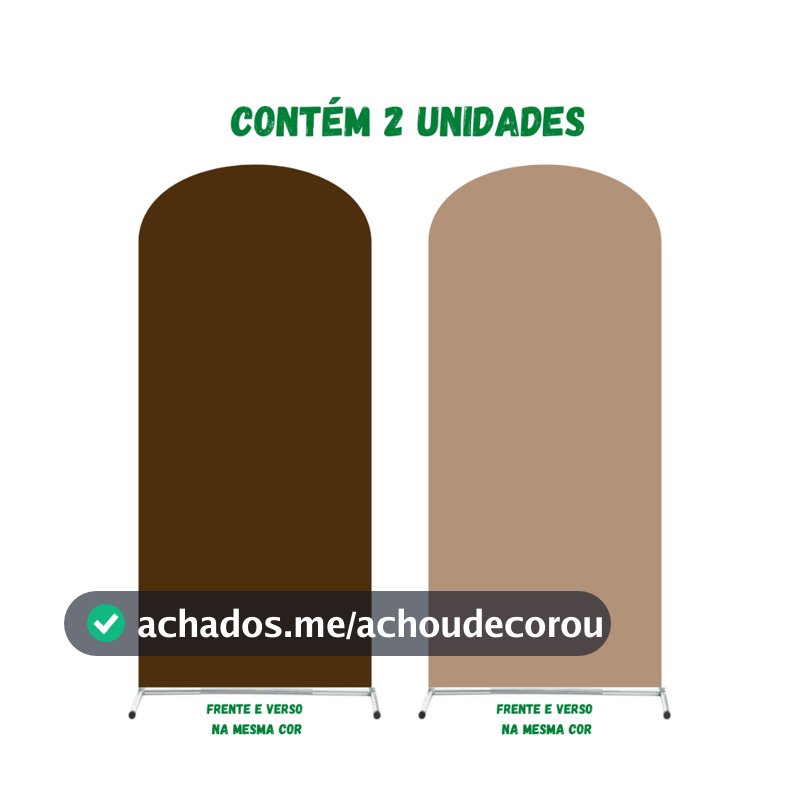 kit 2 unidades capa painel romano 2m x 1m veste facil decoração 2 peças