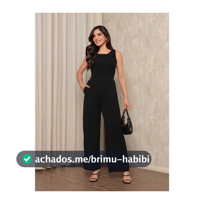 Macacão Femenino Pra Mulheres Longo Social Elegante Duna Tendencia 2026