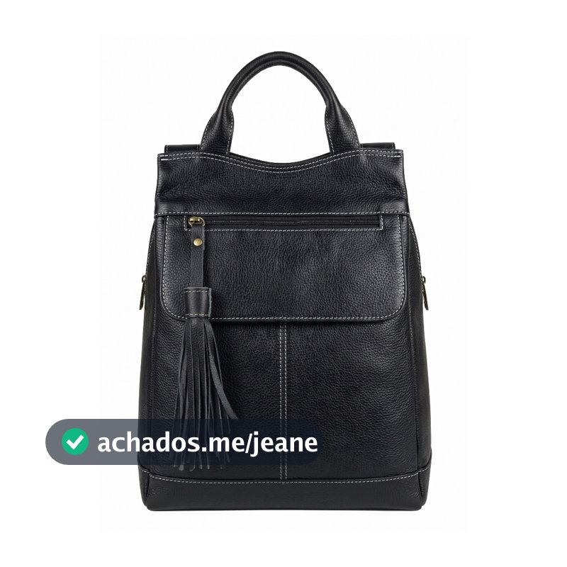 Mochila Bolsa De Couro Legitimo Feminina Anti Furto