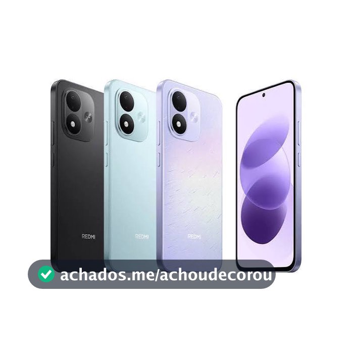 LANCAMENTO Xiaomi Redmi Note 17 5G NFC 128GB OU 256GB TELA AMOLED 6.99 120Hz Bateria 7700mAh Lacrado Original
