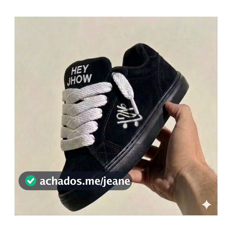 Tênis Skate HEY JHOW Premium Turbinado Espuma Grossa