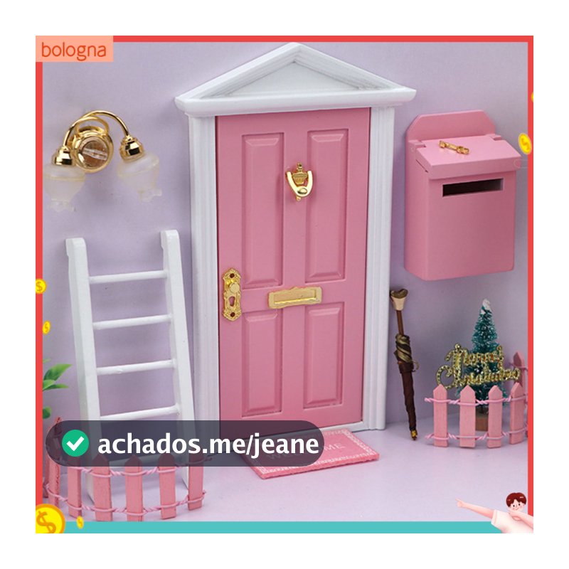 { bologna } Mini Porta De Fada Resistente À Corrosão Micro Decoração Prova De Umidade Kit De Brinquedos De Aprendizagem De Contos De Fadas Para Crianças