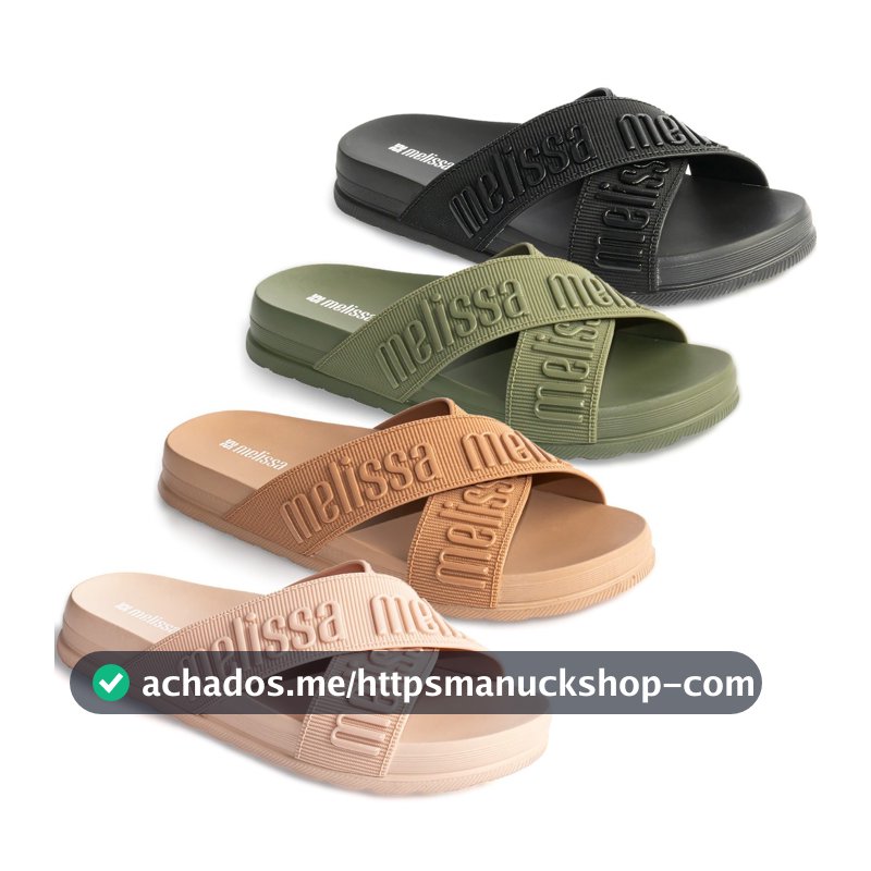 Chinelo Melissa Cozy Slide M-lover Feminino Original 36118