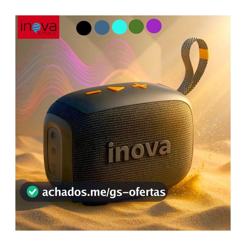 Inova caixa de som blootooth Portátil Go 4 Com Bateria Esportiva À Prova D 'Água pen drive FM TWS caixinha de som