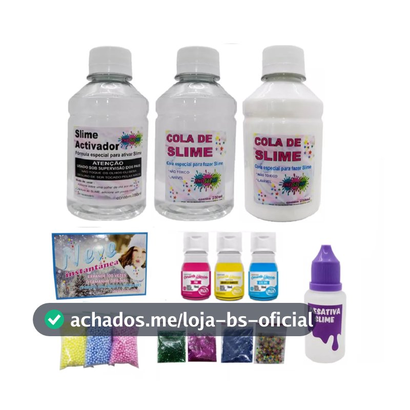Kit De Fazer Slime Premium Ine Slime