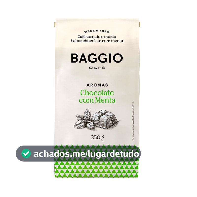 Baggio Café - Café Torrado e Moído Aromas Chocolate com Menta 250g