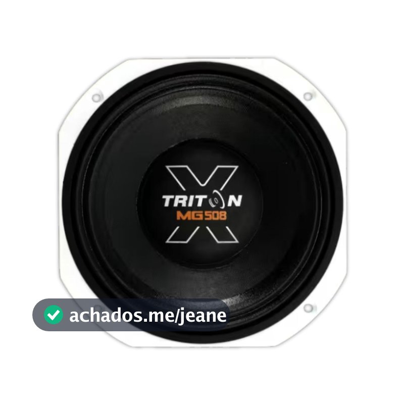 Alto Falante Triton MG508X 8 Polegadas 500WRms 8 Ohms Branco