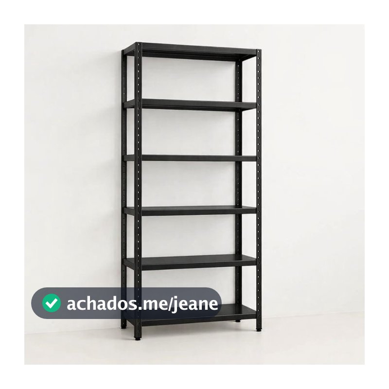 Organizador em Metal Galvanizado com 6 Compartimentos