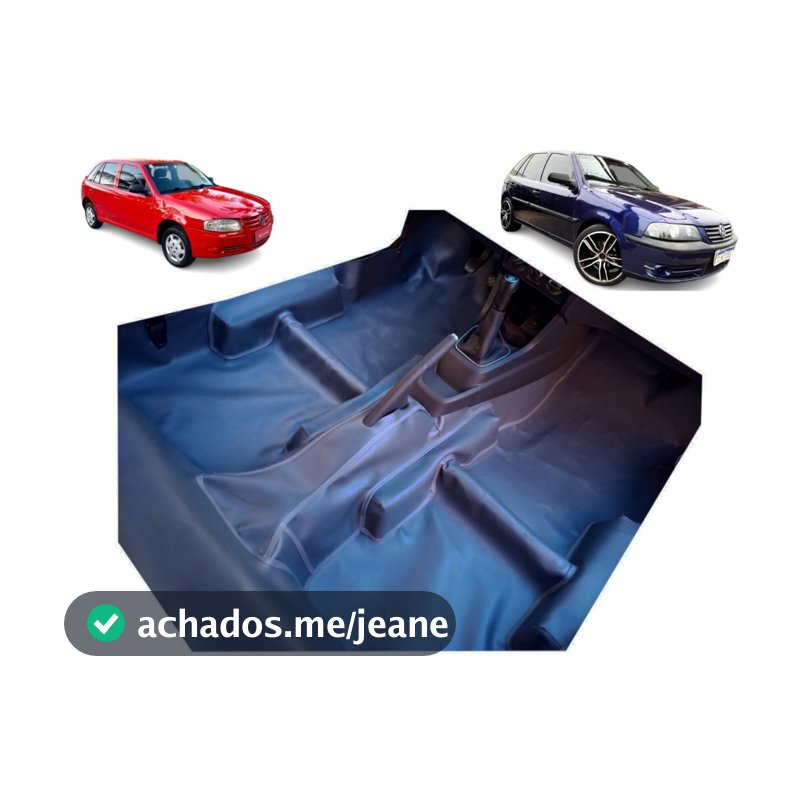 Tapete Assoalho Fosco Gol E Parati G2/g3/g4  4 Portas