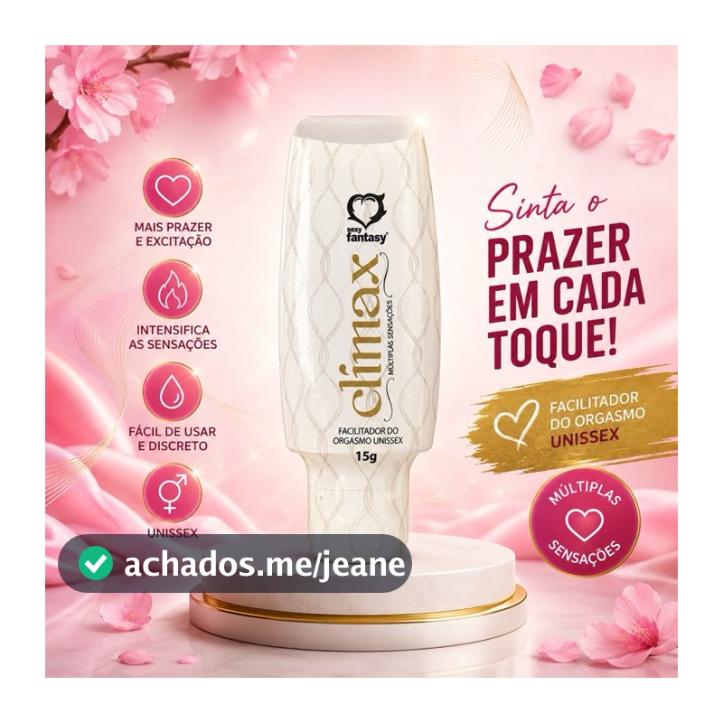 Gel Climax Facilitador de Orgasmo Estimulante íntimo intensificador de prazer 15g -  Unissex