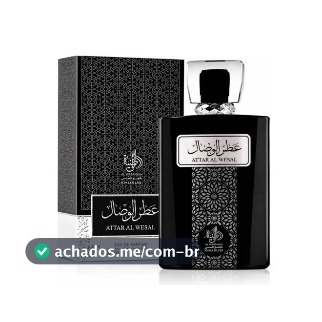 PERFUME ÁRABE ATTAR AL WESAL AL WATANIAH KHUSUSI EDP 100ML – ORIGINAL