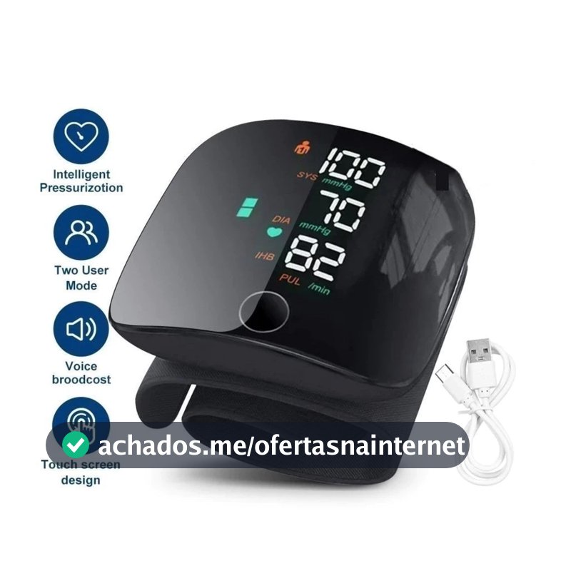 Monitor De Pressão Arterial De Pulso Recarregável Alta XYY-2551