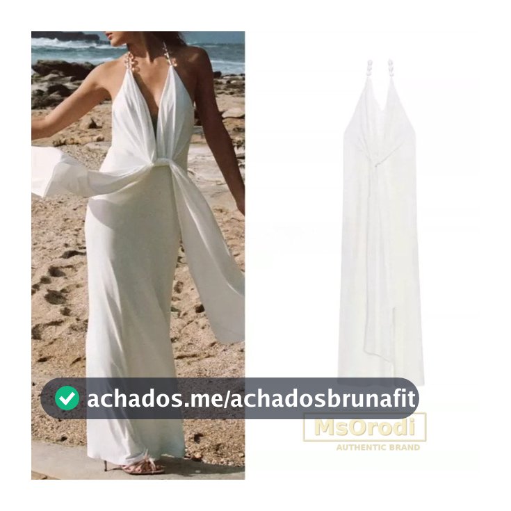 Novo produto feminino estilo minimalista com zíper estilo decote em V halter frisado vestido longo halter 4772393