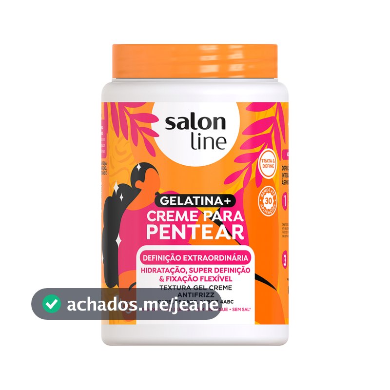 Creme Para Pentear Definição Extraordinária 1kg