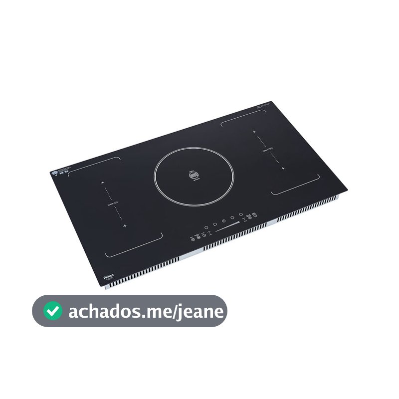 Cooktop 5 Bocas De Indução Philco Zona Flex PCT05IFP 220V