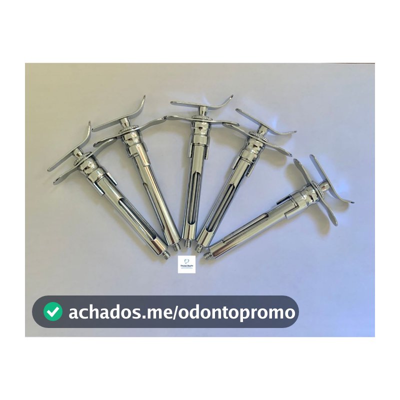 Carpule com Refluxo - Kit com 5