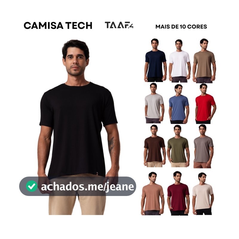 Camiseta Masculina Modal Camisa Básica Premium Não Amassa Não Esquenta Dia a Dia Academia Antitranspirante Viscose Tech