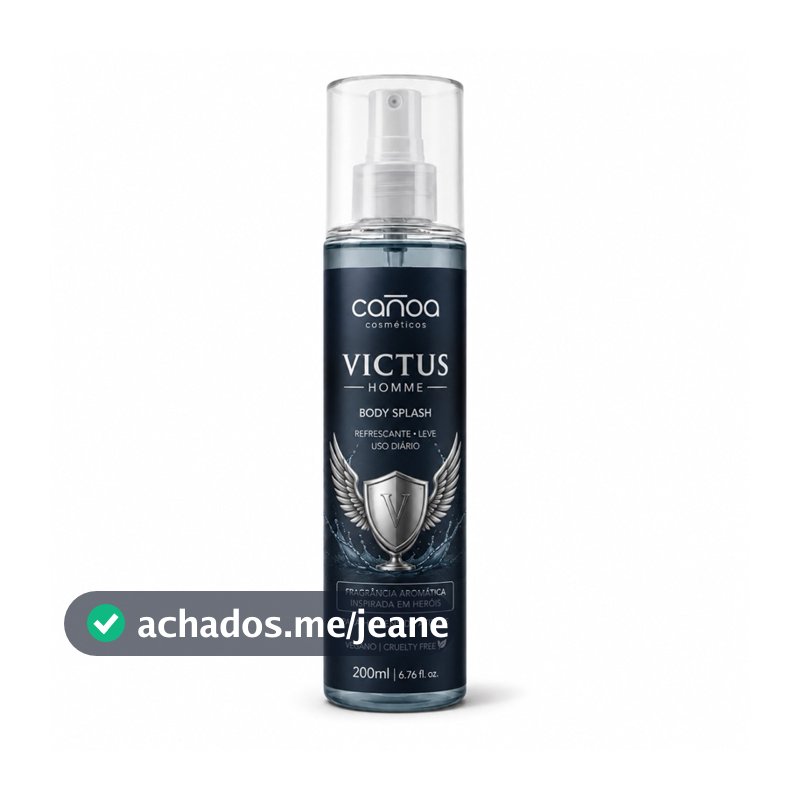 Body Splash Masculino 200ml Inspirado em Perfume Importado Longa Duração Canoa Cosméticos