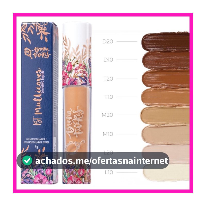 Corretivo Bruna Tavares Liquido Multicover