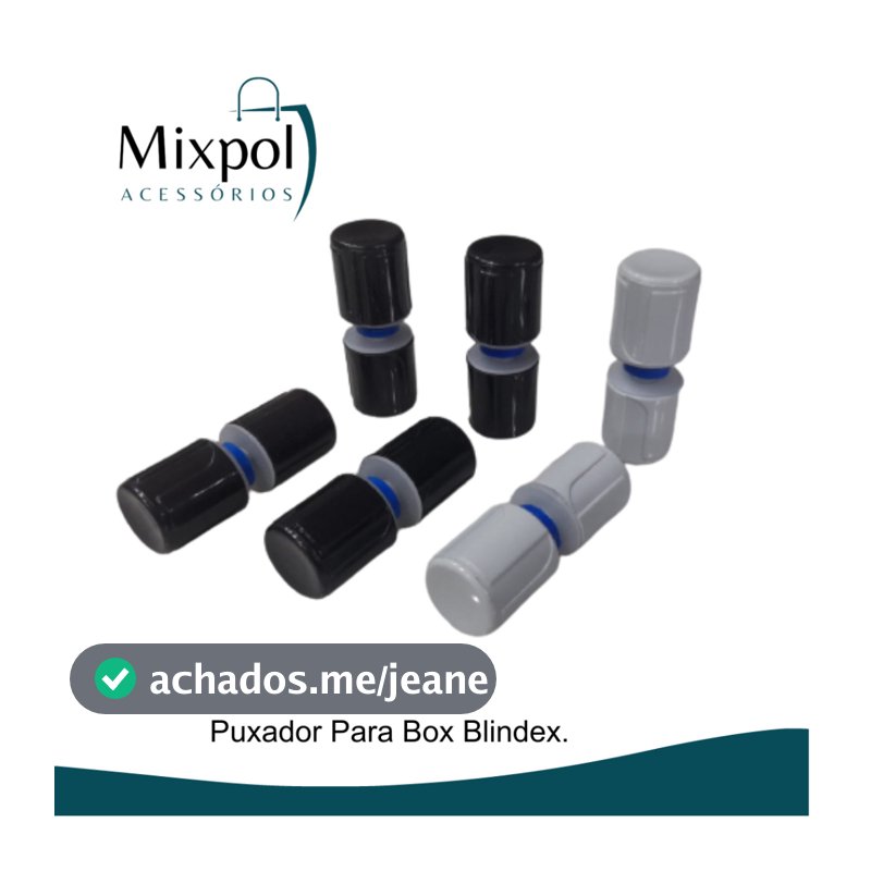 Puxador Para Box E Porta De Vidro Blindex 1629 Banheiro