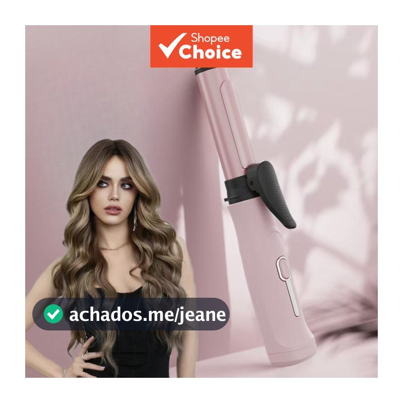 Modelador recarregável USB para mulheres - várias configurações de temperatura, incluindo pente e bolsa, bateria de