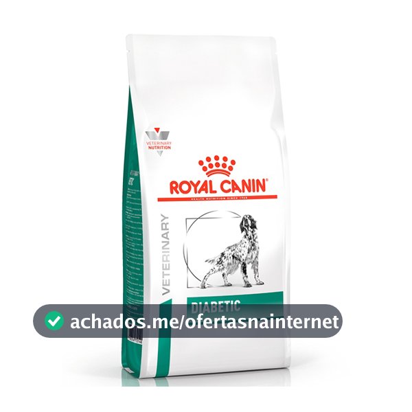 Ração Royal Canin Veterinary Nutrition Diabetic para Cães Adultos com Diabetes - 10,1Kg