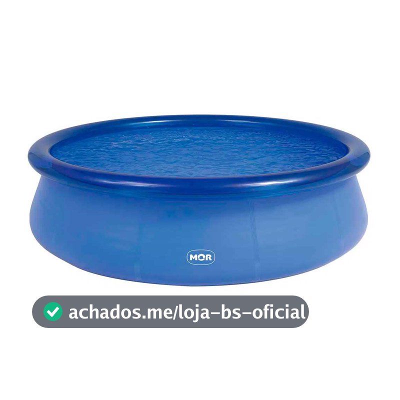 Piscina Inflável Azul em PVC 4.600 Litros 1054 MOR