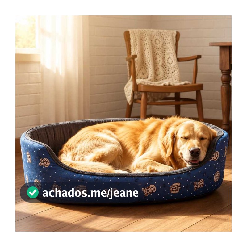 Cama Modelo Europa para Cachorro ou Gato Caminha Pet - Muito Confortável