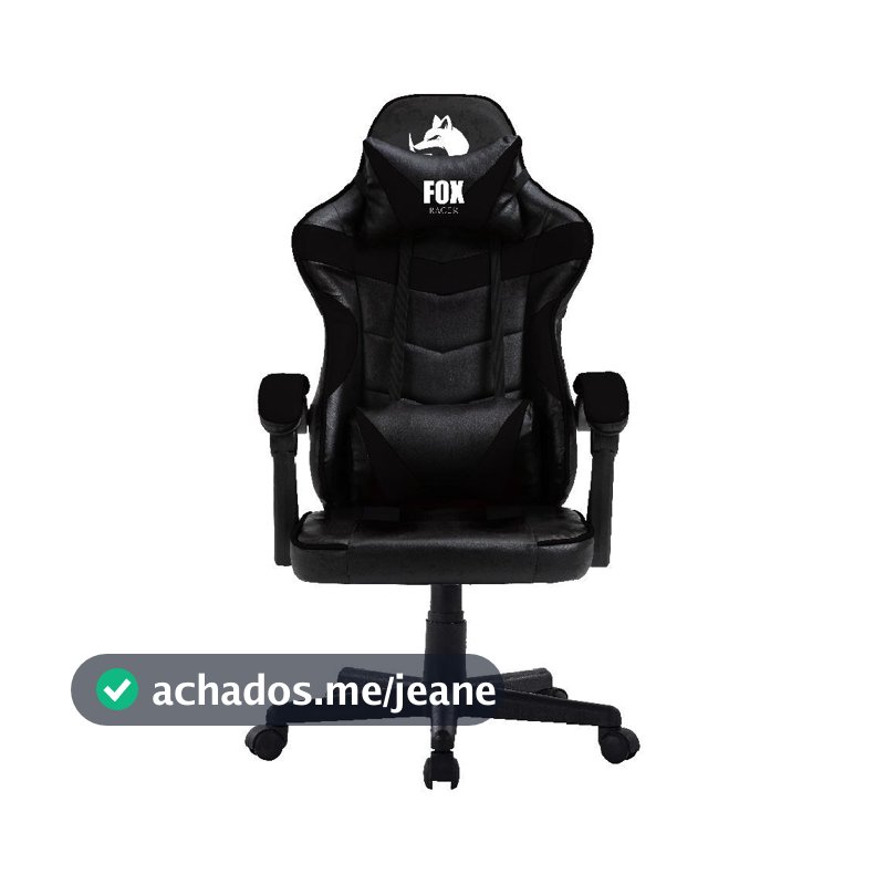 Cadeira Gamer Fox Racer Nordic Preta