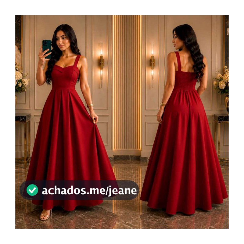 Vestido longo Feminino Festa Luxo Elegante Tecido Duna Linho Bojo Forrado Casamento Formatura Tendência 2026