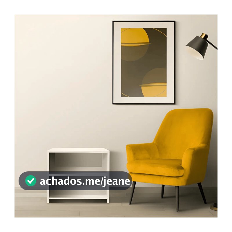 Sapateira Banco Para Quarto Sala Hall Entrada Madeira MDP Branca Organizador Prático 6 Pares 40cm