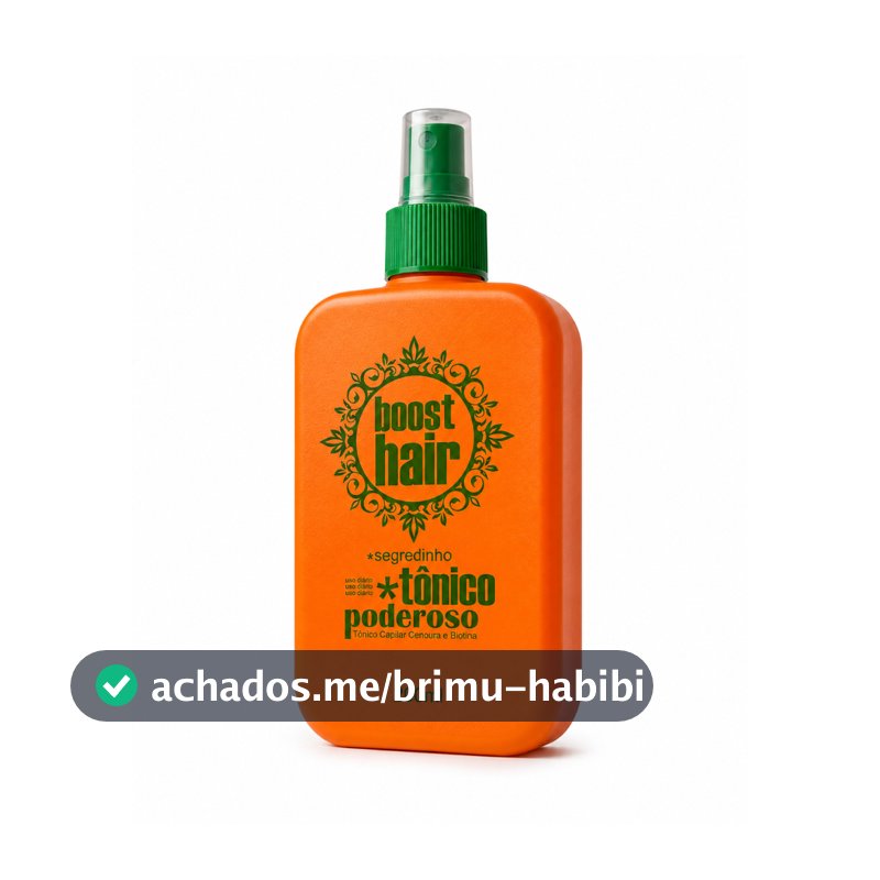 Crescimento Rápido com Tonico Poderoso Menos Queda Mais Volume