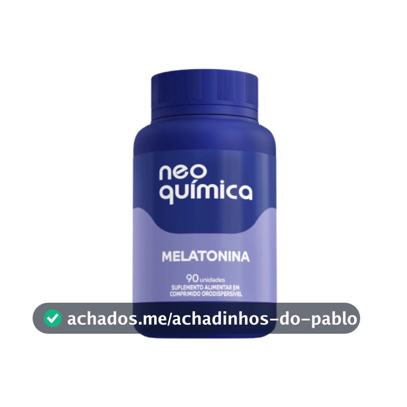 Melatonina Neo Química Com 90 Cápsulas