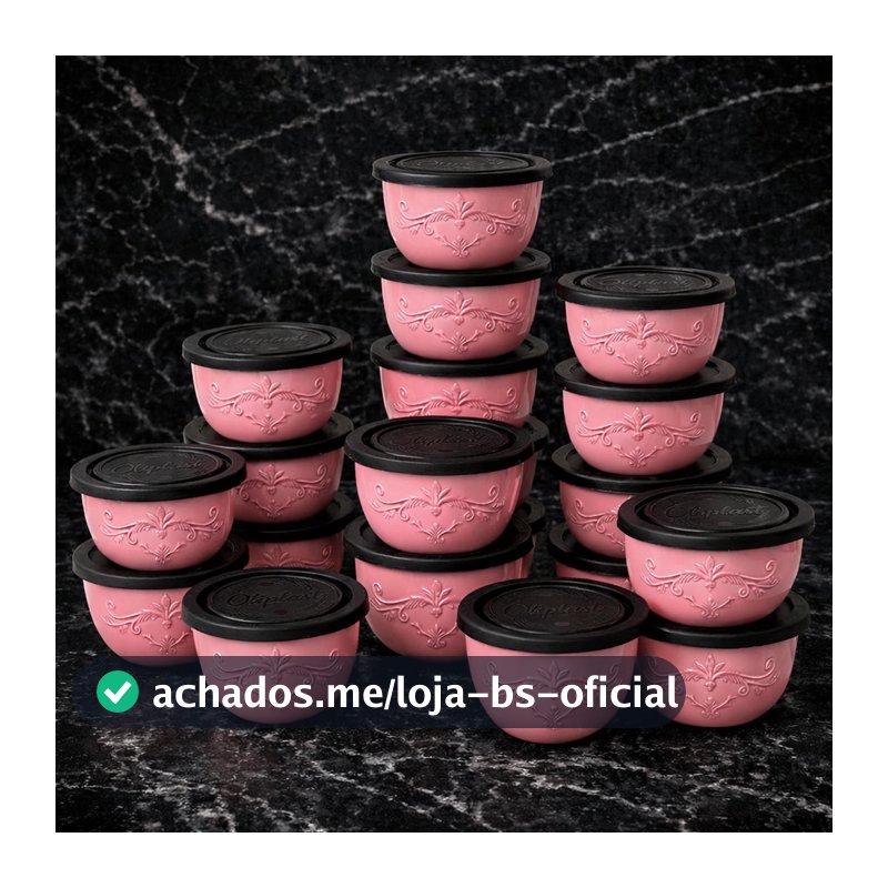 kit potes tapoer vasilha BOLL  10 peças