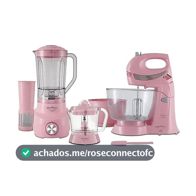 Kit Britânia Cozinha 3 em 1 liquidificador + batedeira + espremedor - 110v