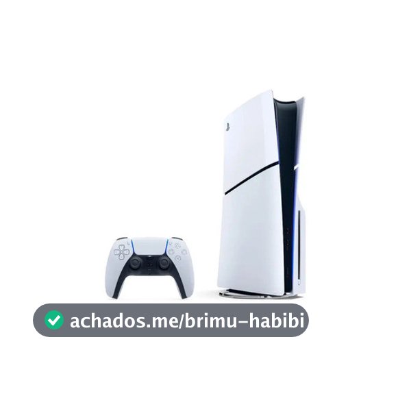 Console Playstation 5 Slim Mídia Física PS5 1TB Novo Nacional CFI-2114 + NF