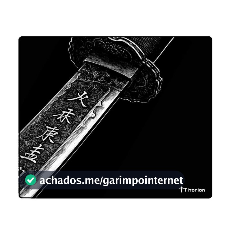 Mousepad Gamer APEX Control Mouse pad Grande 49x42 Mouse Pad Branco Preto Blade Red Girl Titorion