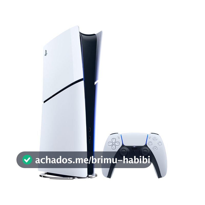 Console PlayStation 5 Edição Slim Digital 825GB Novo Lacrado