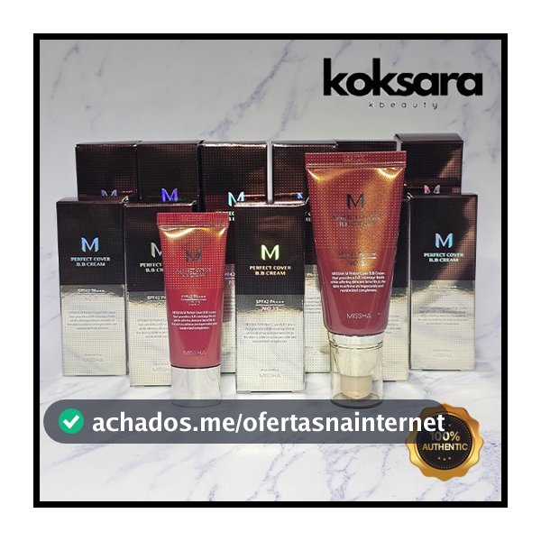 MISSHA M Perfect Cover BB Cream SPF42 PA+++ 20ml / 50ml | Embalagem em Renovação