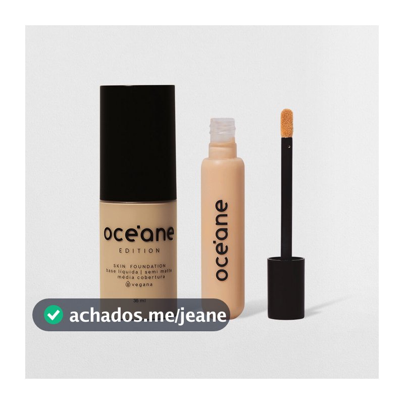 Kit Base Líquida 210l Corretivo + Líquido Fair Océane Edition (2 Produtos)