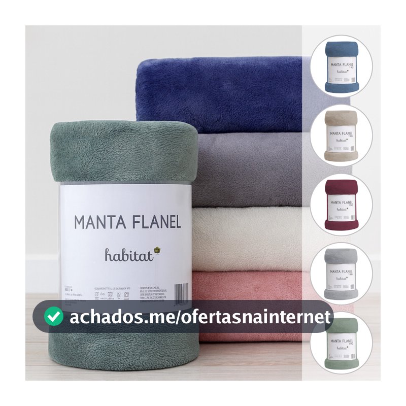 Manta De Microfibra Queen Casal Toque Extra Macio Antialérgico Quentinho Flanel Habitat