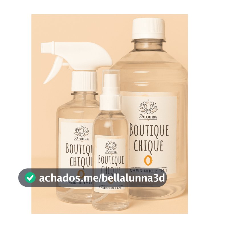 Perfume Spray para Embalagens, Caixas, Roupas e Ambientes - Cheirinho Aromatizador Exclusivo Essência Premium