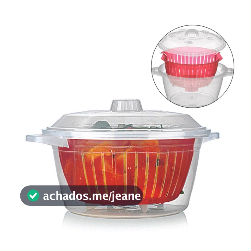 Panela para Microondas 2,6L Legumix Ideal para Cozinhar Legumes e Refeições Rápidas