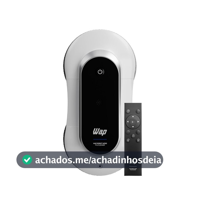Robô De Limpeza Polidor De Vidro Wap Robot W500 Policleaner