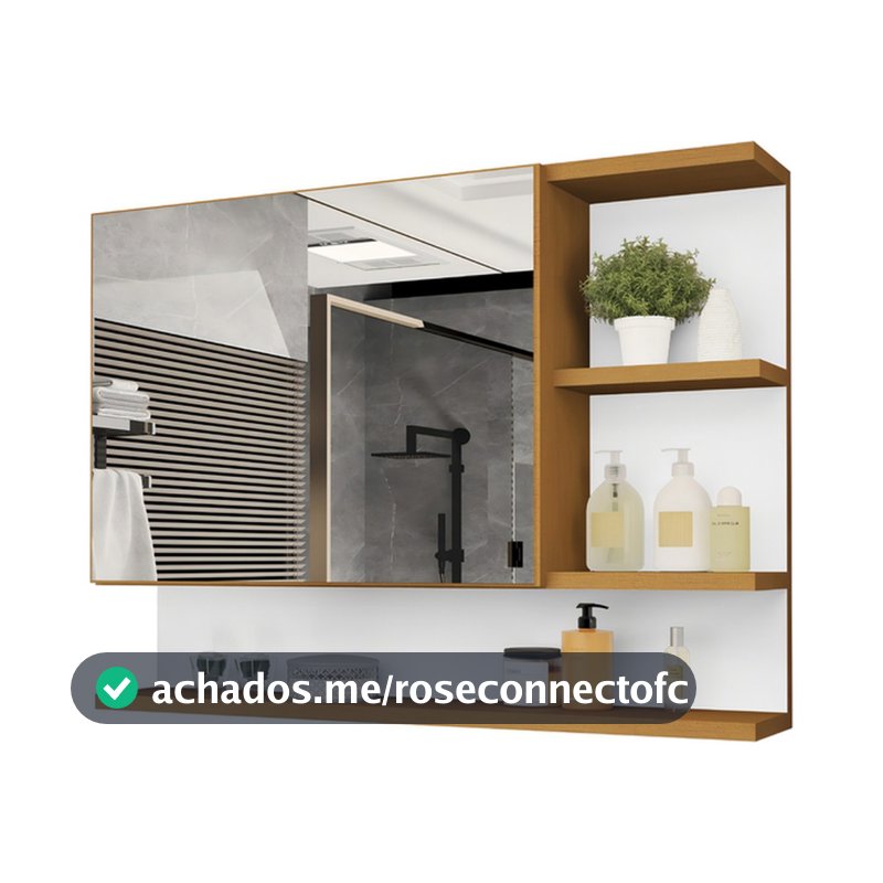 Promoção! Armário Espelheira com Porta Clepatra - VÁRIAS CORES