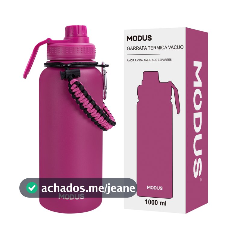 Garrafa Modus 1000ml Aço Inoxidável