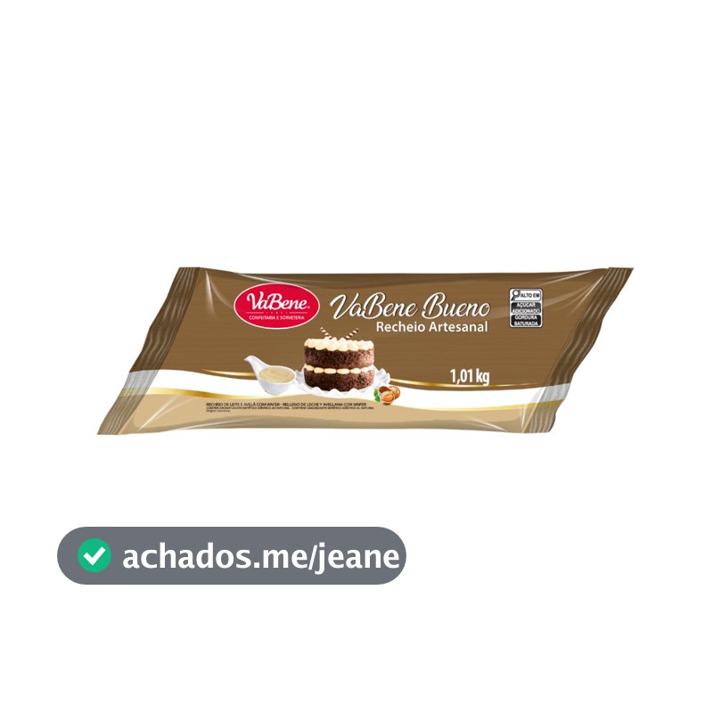 Recheio Artesanal Creme Bueno Vabene 1,01kg