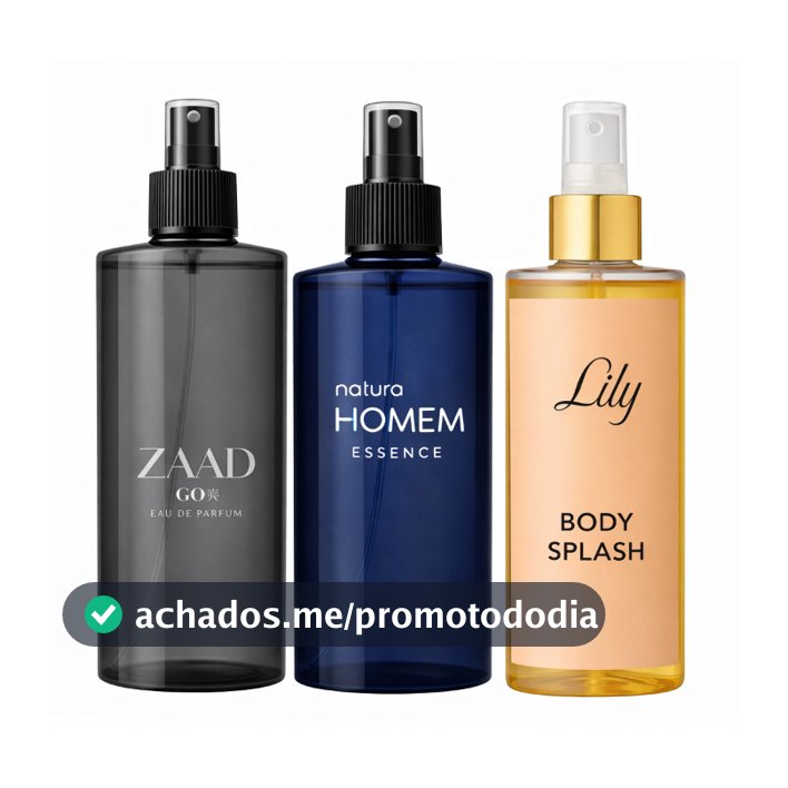 BODY SPLASH PERFUME - HOMEM, ZAAD, LILY