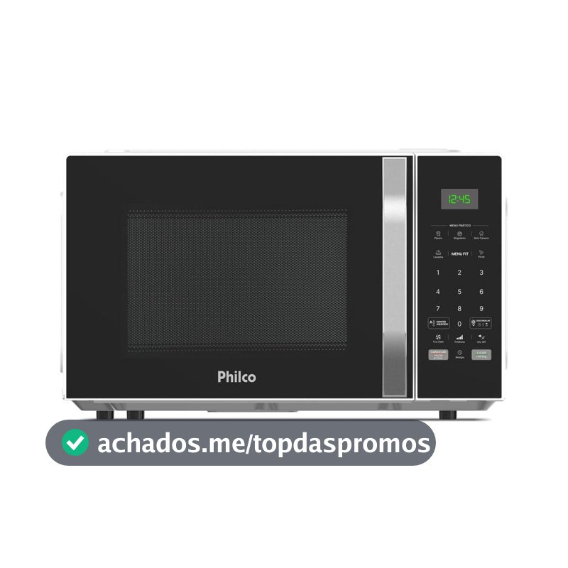 Micro-ondas Philco 25L Função Tira Odor 1100W PM27